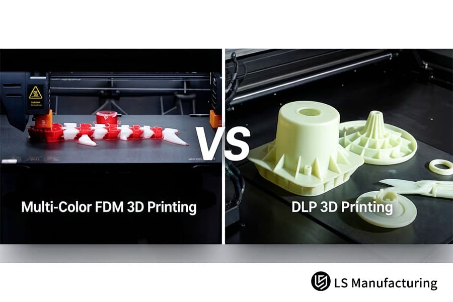 L'impression 3D multicolore FDM vs polyJet fabrique des gabarits rouges et blancs en utilisant l'ingénierie résine blanche de qualité. largeur=