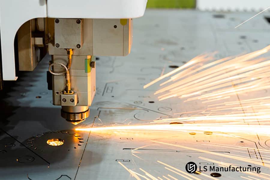 Nitrogen ensures burr free laser cutting service