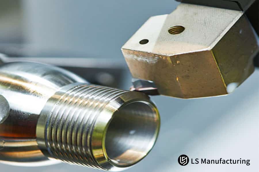 Online CNC turning services for custom metal parts by LS Manufacturing