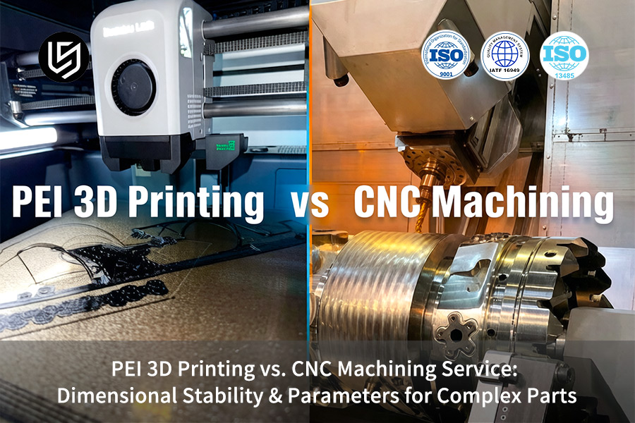 PEI 3D 打印与 CNC 加工服务使用减材或增材工艺制造黄铜支架。
