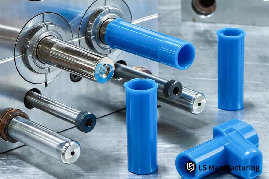 Custom nylon injection molding services produce reinforced nylon 6 gear blanks for automotive transmission systems.