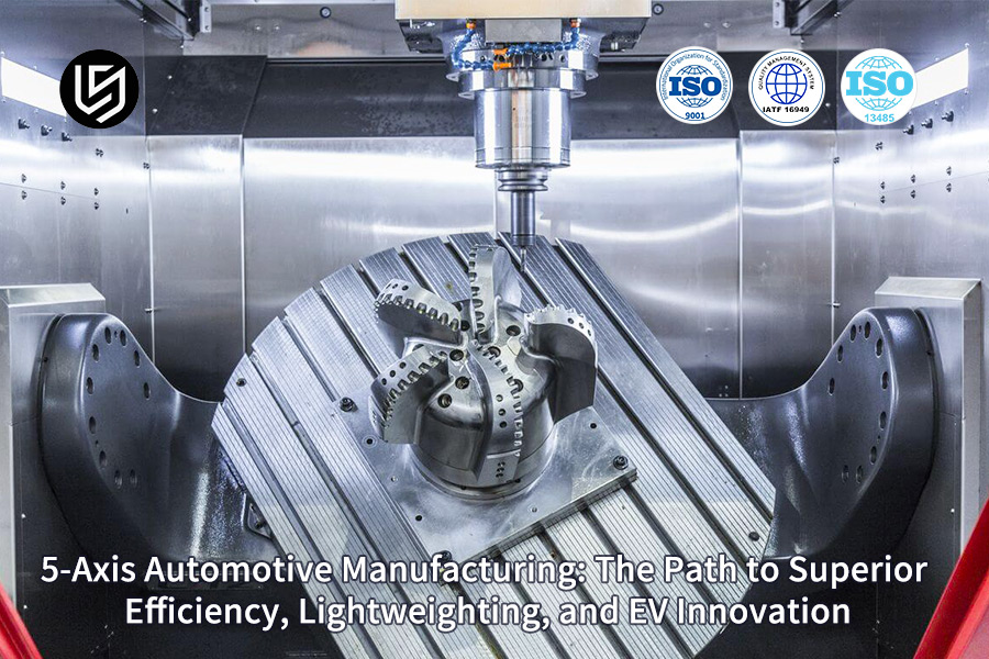 LS Manufacturing公司采用精密数控加工技术,实现先进的电动汽车零部件轻量化。