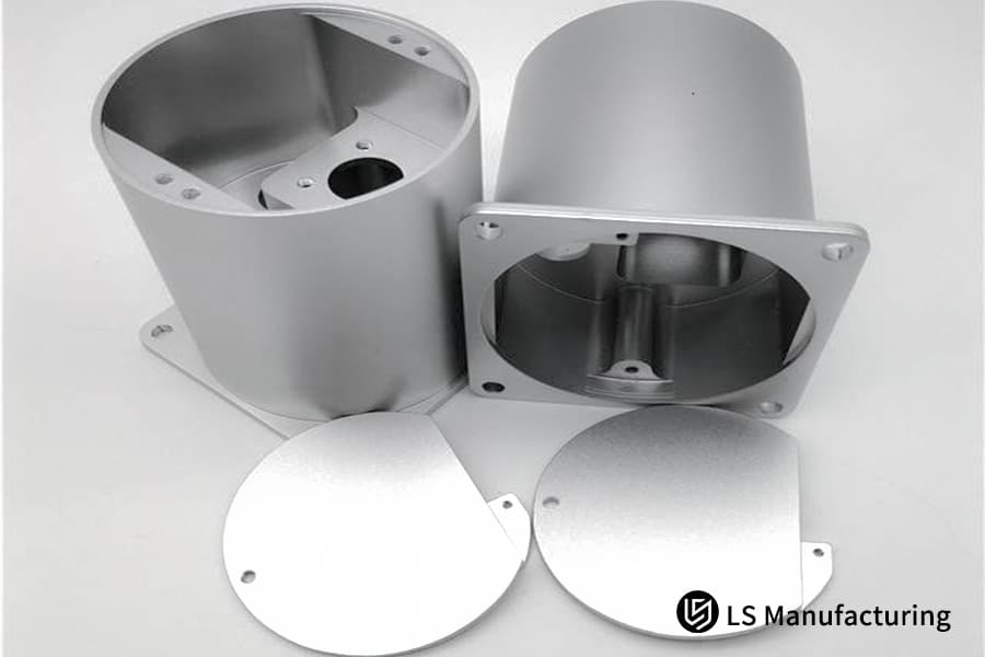 Precision CNC milling service partner showing milled components  by LS Manufacturing