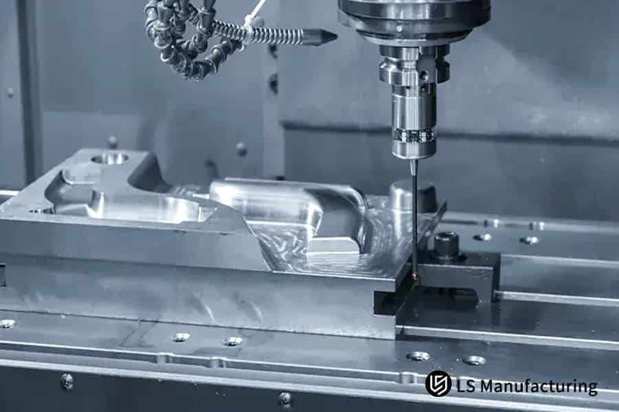 Precision CNC milling services for custom prototype and production by LS Manufacturing