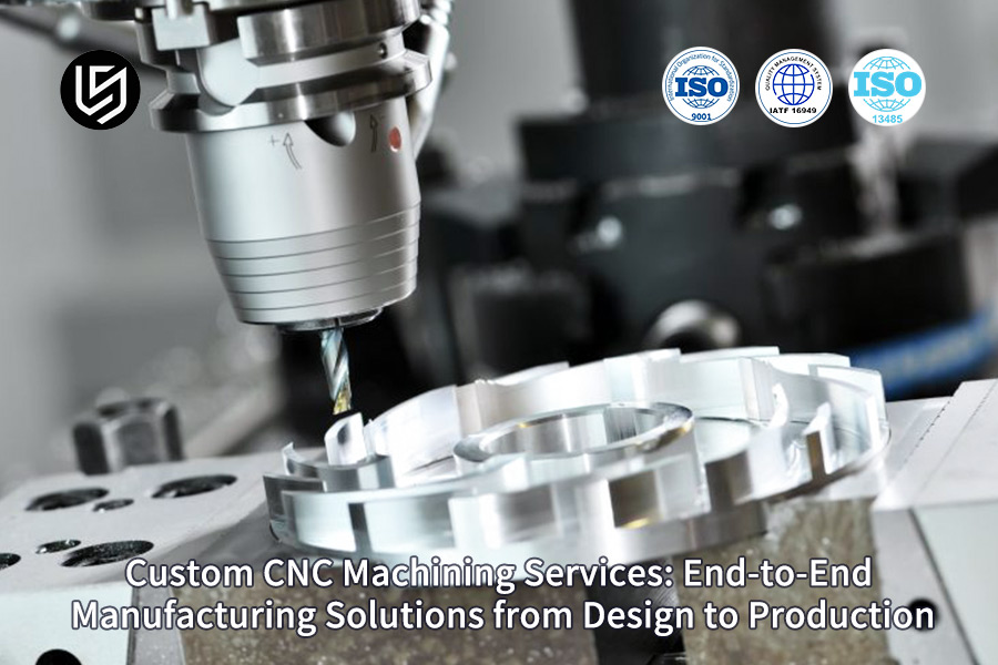 Soluções de usinagem e prototipagem personalizadas de precisão pela LS Manufacturing.