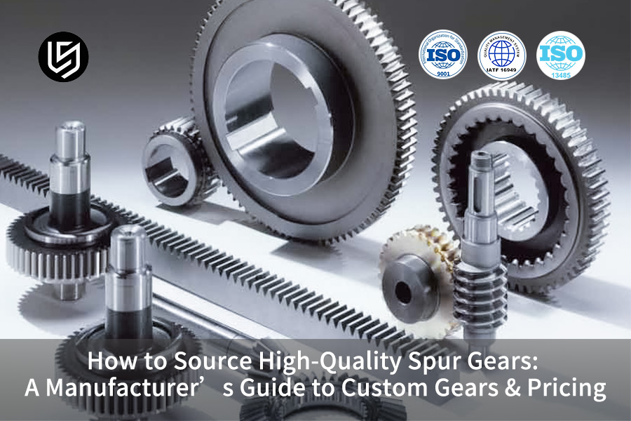 Обработка прецизионных прямозубых шестерен из закаленной стали для применения в системах механической передачи мощности.