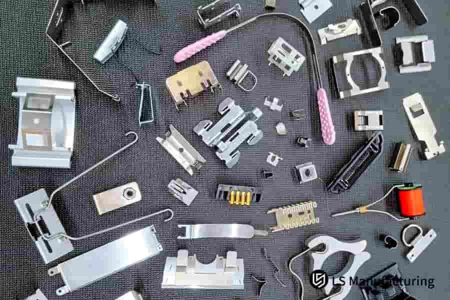 Progressive die stamping produces micro parts