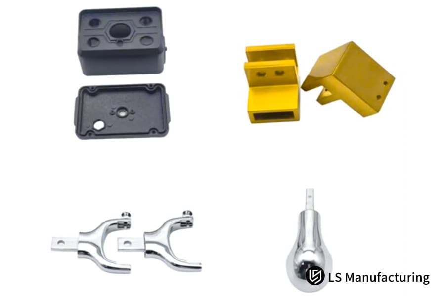 Rapid CNC milling precision parts in production by LS Manufacturing