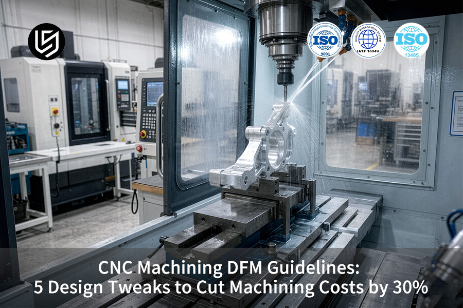 Il servizio DFM (Design for Manufacturing) per la lavorazione CNC riduce i costi in officina del 30%.