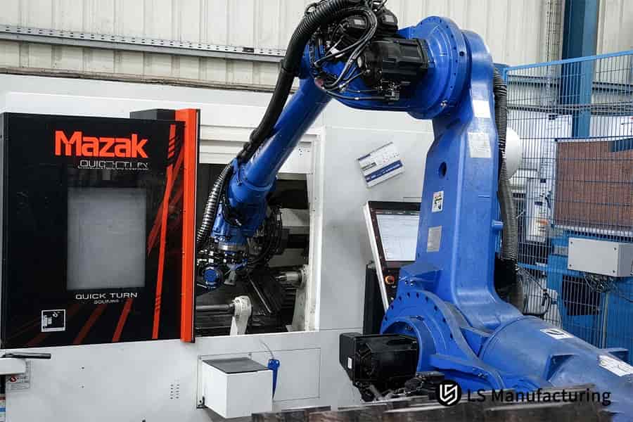 El fabricante de brazos de mecanizado CNC robóticos produce uniones con una tolerancia de ±0,004 mm.