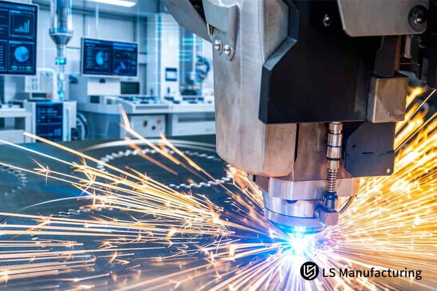 This facility overview shows the sheet metal fabrication service​ for parts across automotive, medical, and industrial sectors.