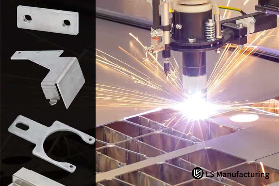 Neutralize zonas endurecidas a laser em chapas metálicas