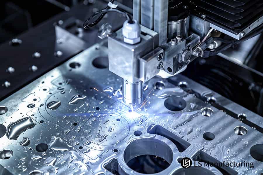 Stamping and bending 6061 aluminum sheet forms a bracket for automotive applications, impacting custom sheet metal cost.
