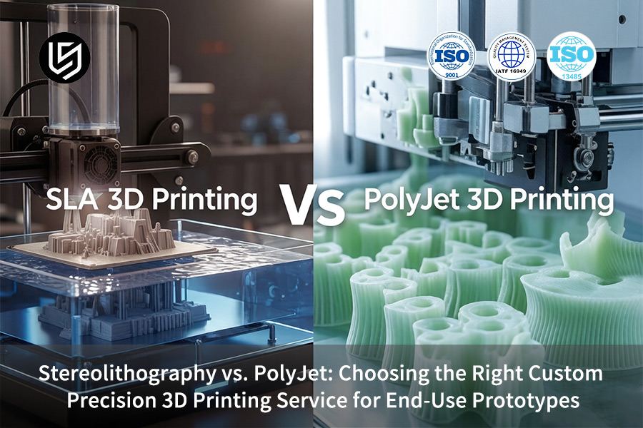 SLA 与 PolyJet 3D 打印服务在沉积橡胶垫圈的同时构建涡轮机叶轮。