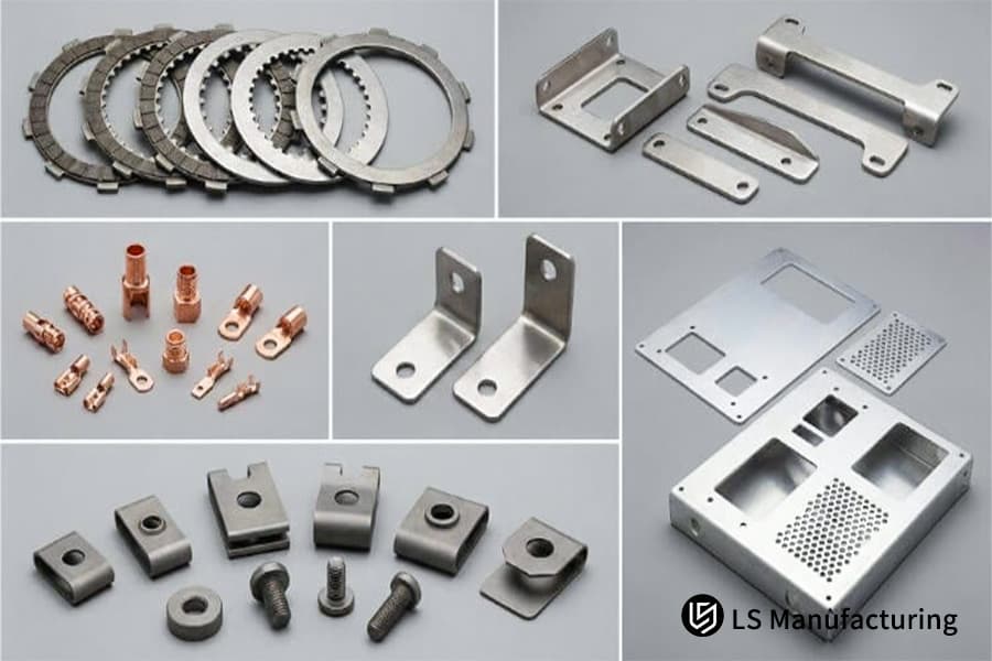 使用内部 DFM 进行冲压落料。