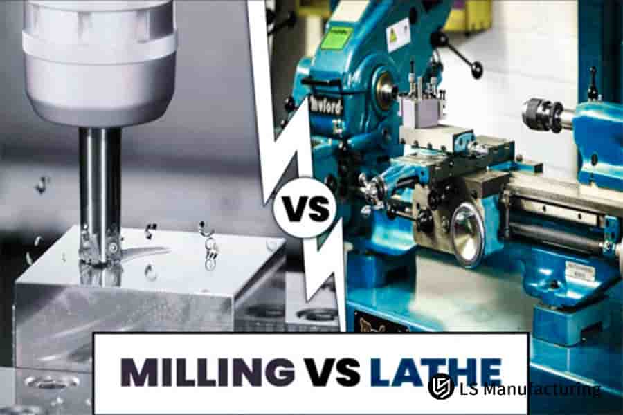 Comparaison visuelle des opérations d'usinage CNC et de tournage par LS Manufacturing